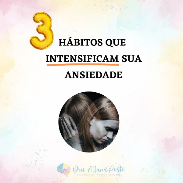 Confira 3 hábitos que intensificam sua ansiedade! Fuja deles!  #viveropresente...