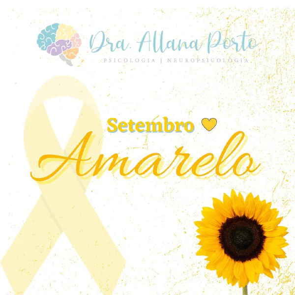 Hoje tem início o Setembro Amarelo, uma campanha de prevenção ao suicídio.  O...